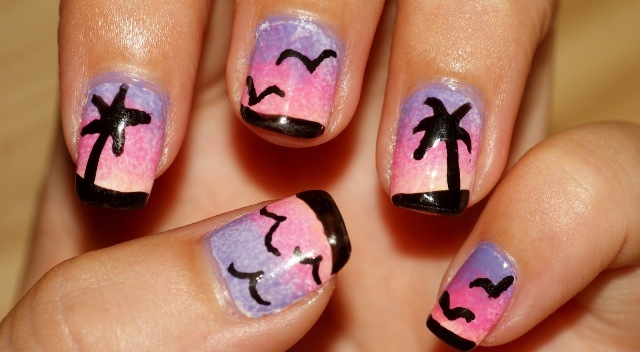 Easy Summer Nail Art for Beginners - wide 9