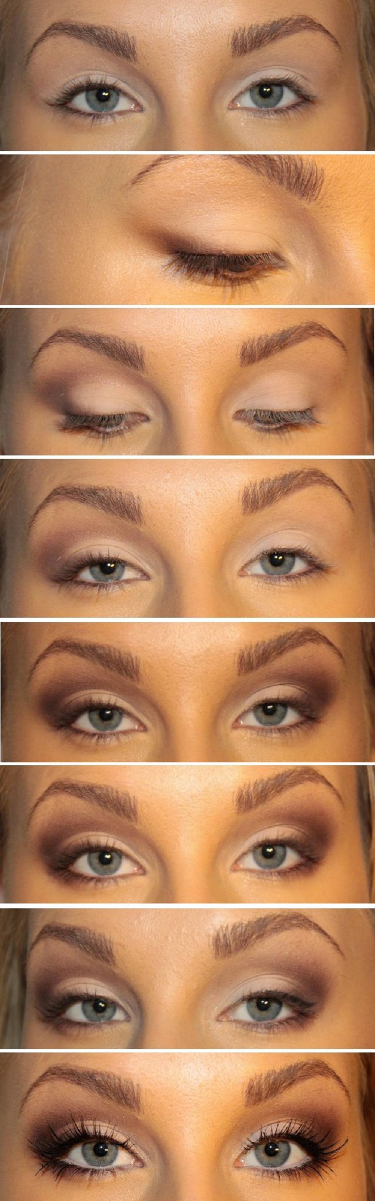Brown-Eyeshadow-Tutorials-for-a-More-Seductive-Look-2