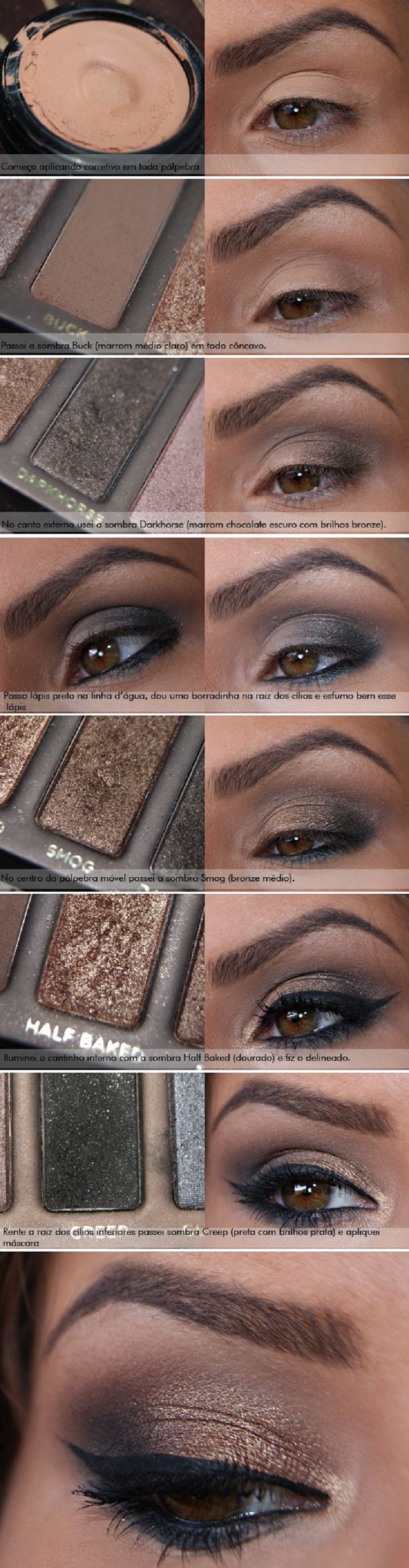 Brown-Eyeshadow-Tutorials-for-a-More-Seductive-Look-3