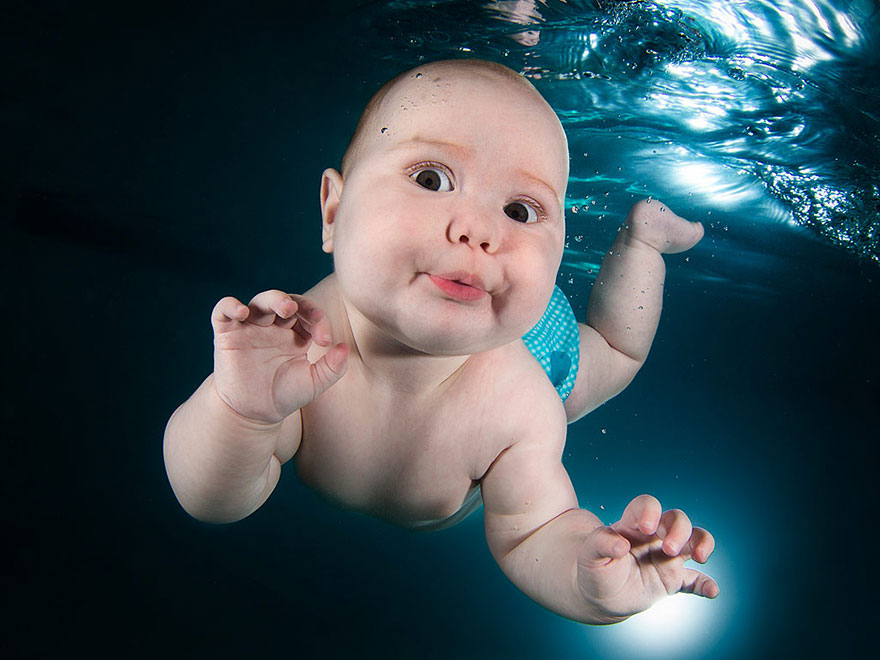 Underwater Babies Raising Awareness of Drowning Children Women Daily