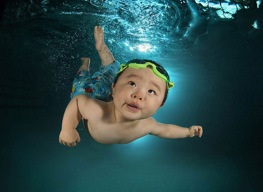 Underwater Babies Raising Awareness of Drowning Children Women Daily
