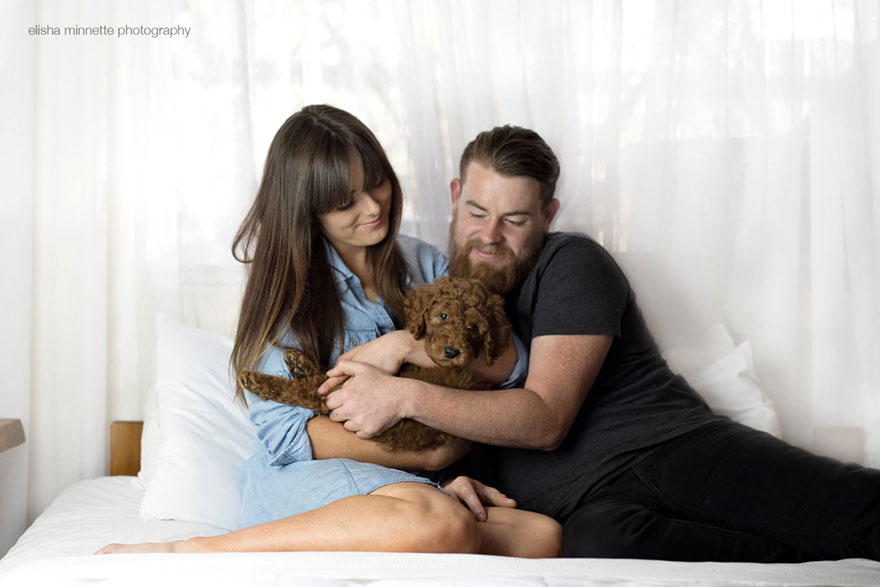 A-Newborn-Photoshoot-With-A-Dog-3