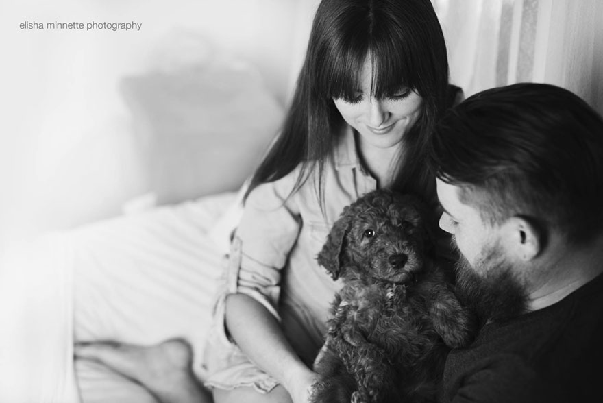 A-Newborn-Photoshoot-With-A-Dog-6