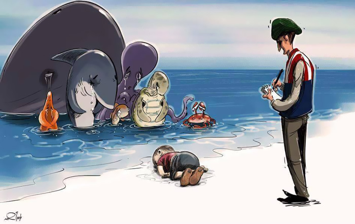 syrian-boy-drowned-mediterranean-tragedy-artists-respond-aylan-kurdi-17__700