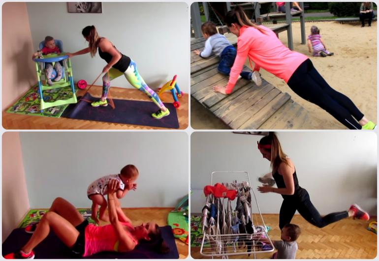 This Woman Can Exercise During Cleaning. There Is No Excuse! Women