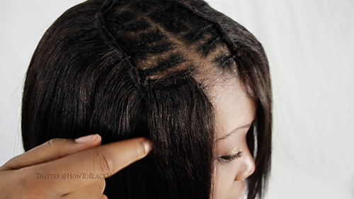 How To Sew-In Brazilian Hair Weave With A Lace Frontal ...