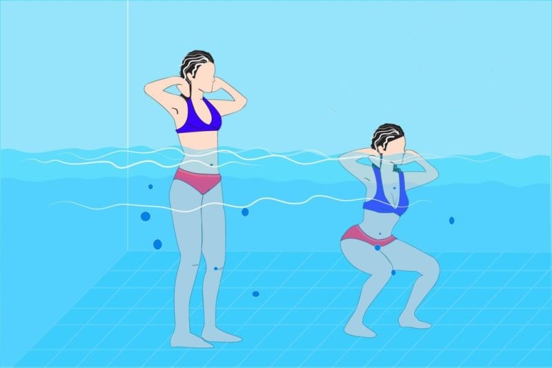 15 Minute Pool Exercise Routine That Will Help You Lose Weight Fast