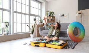 transition from vacation to home life